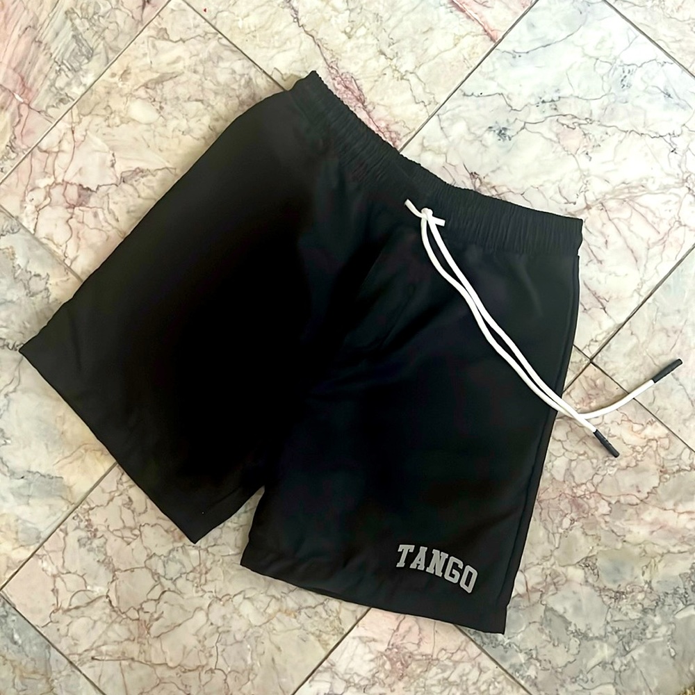 Tango Hotel drawstring windbreaker shorts